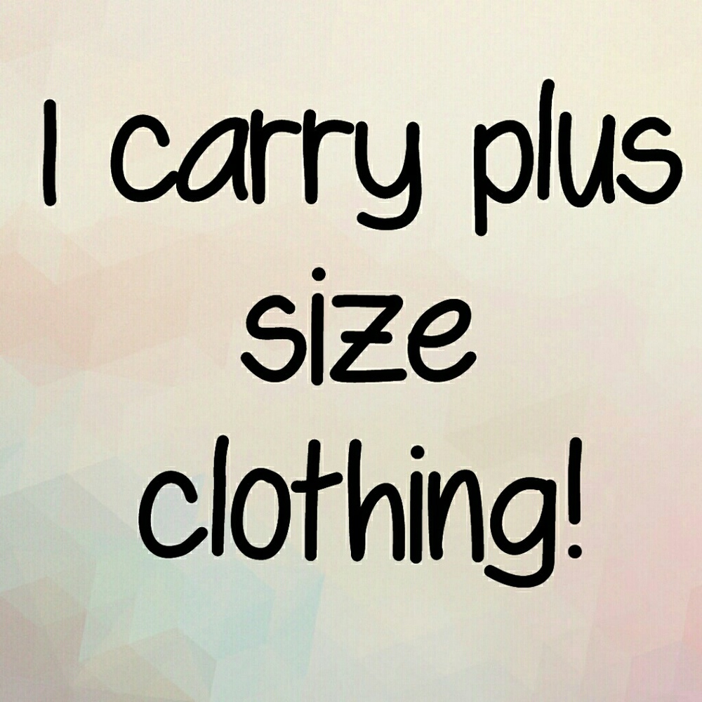 I have plus size listings